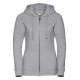 Толстовка женская с капюшоном на молнии Premium Authentic Zipped Hooded